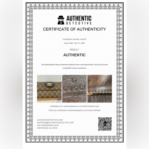 Classic Gucci Monogram Wallet - Picture 16 of 16